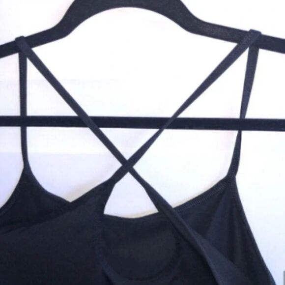 Women's Fabletics Black Athletic Tank Top - Picture 5 of 6